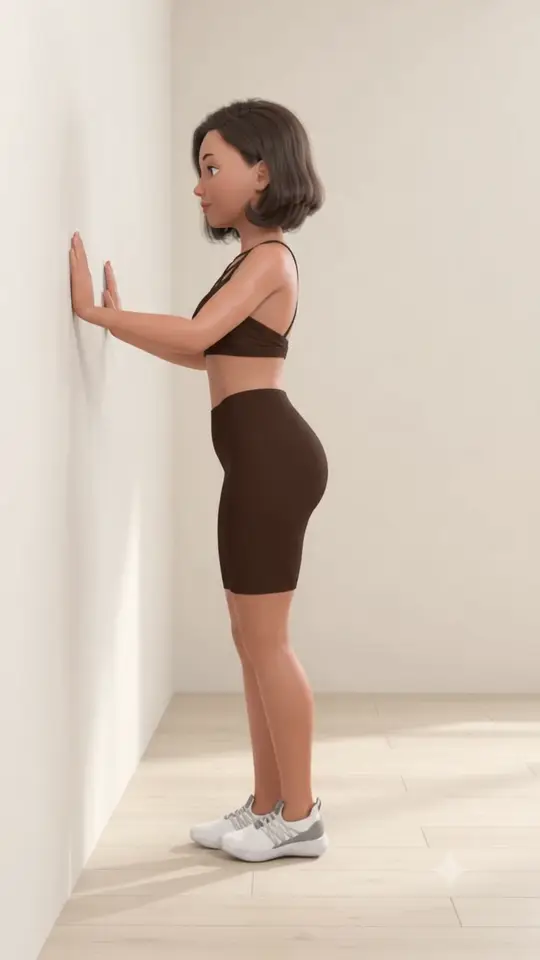 Wall Glute Press demonstration